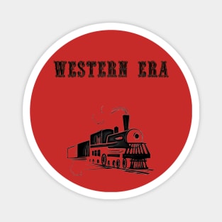 Western Era - Steam Train Magnet